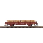 Busch 31518 - TT - Flachwagen Bretterstapel, DR, Ep. IV
